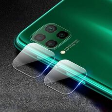 Per Huawei P40 Lite mocolo 0.15mm 9H 2.5D Round Edge Fotocamera posteriore Lente Pellicola in vetro temperato (trasparente)