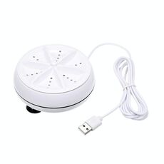 Mini lavatrice portatile 2 in 1 con turbina ad ultrasuoni Mini lavatrice con cavo USB comoda per i viaggi