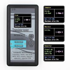 Versione schermo a colori Display grafico M328 Tester transistor Tester di resistenza Misuratore di induttanza Misuratore di capacità Misuratore ESR