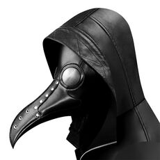HG65006 Halloween Dress Up Puntelli Rivetti Cucitura Maschera a forma di becco