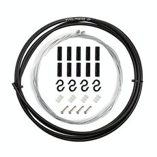 Set di tubi per cavi a velocità variabile per bicicletta in PVC universale 7 in 1 (nero)