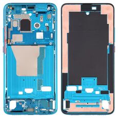 Piastra per cornice LCD per alloggiamento anteriore con tasti laterali per Xiaomi Redmi K30 Pro (blu)