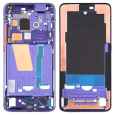 Piastra per cornice LCD per alloggiamento anteriore con tasti laterali per Xiaomi Redmi K30 Pro (viola)