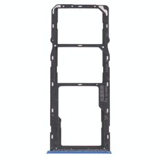 Per OPPO Realme 5 Vassoio per schede SIM + Vassoio per schede SIM + Vassoio per schede Micro SD (blu)