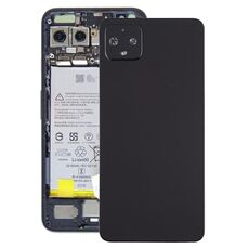 Cover posteriore della batteria con copriobiettivo della fotocamera per Google Pixel 4 (nero)