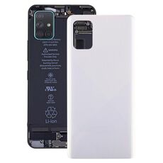 Cover posteriore batteria originale per Galaxy A71 (bianca)