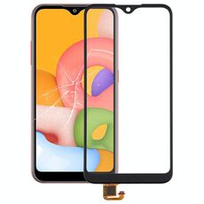 Per pannello tattile Galaxy A01 / A21 (nero)