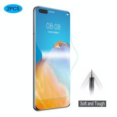 Per Huawei P40 2 PCS ENKAY Hat-Prince 0.1mm 3D Full Screen Protector Pellicola idrogel a prova di esplosione