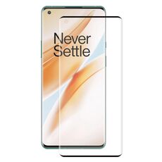 Per OnePlus 8 Pro ENKAY Hat-Prince 0.26mm 9H 3D Pellicola in vetro temperato curvo a schermo intero a prova di esplosione