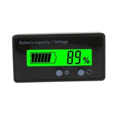 GY-6S 12V Misuratore di potenza della batteria al piombo-acido Indicatore di capacità della batteria al litio Display Tester Voltmetro percentuale