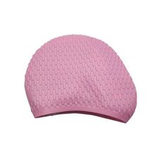 Cuffia da nuoto in silicone antiscivolo ad alta elasticità con ispessimento delle particelle (rosa)