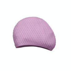 Cuffia da nuoto in silicone antiscivolo ad alta elasticità con ispessimento delle particelle (viola)