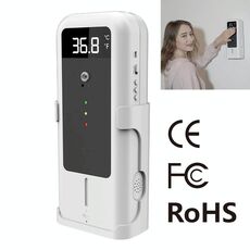 Termometro a infrarossi YAD-001 + dispenser di sterilizzazione automatico con sensore a infrarossi con supporto per treppiede