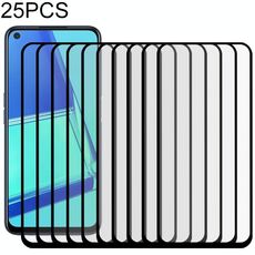 Per OPPO A72 25 PCS 9D Full Glue Pellicola in vetro temperato a schermo intero