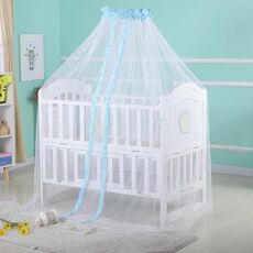 Zanzariera leggera a cupola per culla, dimensioni: 4,5x1,7 metri, stile: zanzariera laterale fiore