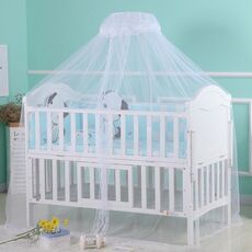 Zanzariera leggera a cupola per culla, dimensioni: 4,5x1,7 metri, stile: zanzariera in pizzo