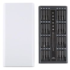 Kit di strumenti per la riparazione di smontaggio di cacciaviti per telefoni cellulari / prodotti elettronici (bianco)
