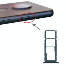 Vassoio scheda SIM + vassoio scheda SIM + vassoio scheda micro SD per Nokia 7.2 / 6.2 TA-1196 TA-1198 TA-1200 TA-1187 TA-1201 (verde)