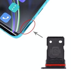 Per OnePlus 8 Vassoio scheda SIM originale (nero)