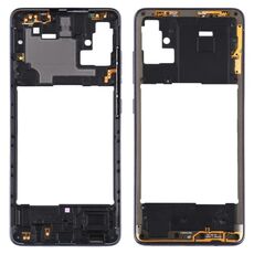 Per Samsung Galaxy A51 Cornice con cornice centrale (nera)