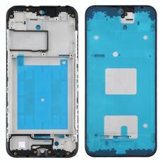 Per Samsung Galaxy A01 Front Housing LCD Frame Bezel Plate (Nero)