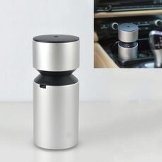 Strumento di fragranza fredda per macchina per aromaterapia hardware per diffusore di olio essenziale per auto (argento)