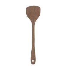 Utensili da cucina con spatola in legno con manico lungo non verniciati, stile: spatola grande