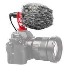 YICHUANG YC-VM100 Microfono portatile con riduzione del rumore di puntamento da 3,5 mm