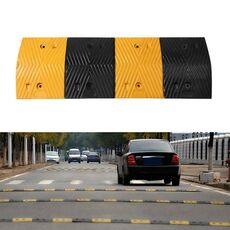Speed ​​Bump in gomma a spina di pesce, dimensioni: 100x35x5cm