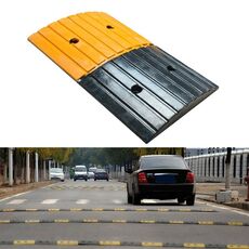 Striscia Speed ​​Bump in gomma due in uno, dimensioni: 50x30x5cm