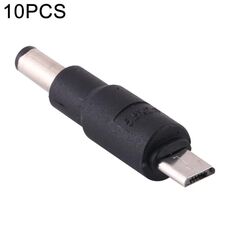 10 PCS 5,5 x 2,1 mm al connettore di alimentazione CC micro USB