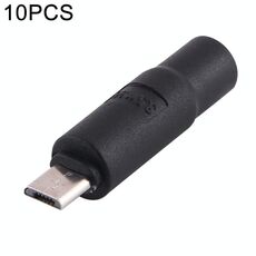 10 PCS 3,5 x 1,35 mm a connettore di alimentazione CC micro USB