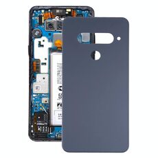 Coperchio posteriore della batteria per LG G8s ThinQ / LM-G810 LM-G810EAW (nero)