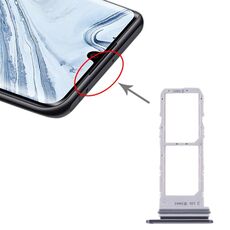 Vassoio per scheda SIM per Samsung Galaxy Note10 + Vassoio per scheda SIM (nero)
