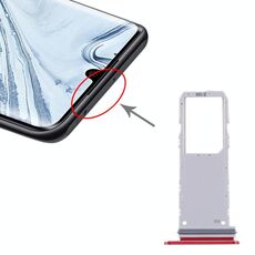 Vassoio per scheda SIM per Samsung Galaxy Note10 (rosso)