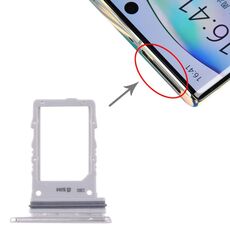 Vassoio scheda SIM per Samsung Galaxy Note10+ 5G (bianco)