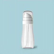 Flacone disinfettante per spruzzatore di alcol da 50 ml Flacone spray portatile per emulsione da viaggio portatile per cosmetici(Bianco)