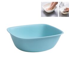 5 PCS Piccolo dormitorio domestico carino piazza lavaggio lavaggio lavaggio verdure lavabo, 28.28x28.28x10cm (blu chiaro)
