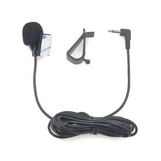 ZJ015MR Microfono con testina angolare mono da 3,5 mm per navigazione per auto, microfono esterno in pasta, lunghezza: 3 m