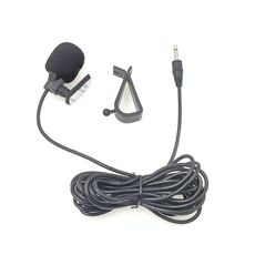 ZJ015MR Microfono a incolla esterno per DVD per navigazione per auto con spina diritta mono 2,5 mm, lunghezza: 3 m