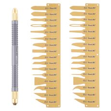 QIANLI 011 Multifunctioal CPU IC Coltello per la rimozione della colla Lama sottile Scheda madre BGA Chip Colla per la pulizia della colla Coltello