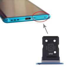 Per OPPO Find X2 Vassoio per schede SIM + Vassoio per schede SIM (blu)