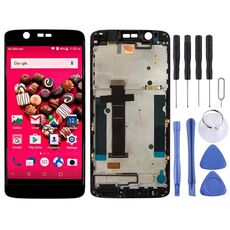 Schermo LCD OEM per ZTE Axon 7 Mini / B2017 / B2017G Digitizer Assemblaggio completo con cornice (nero)