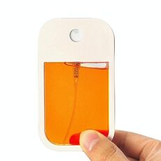 Bottiglia di profumo toner per flacone spray per alcol sterilizzato in carta portatile da 45 ml