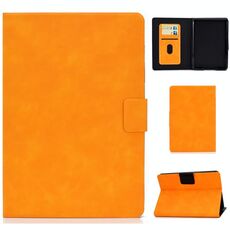 Per Kindle Paperwhite 4/3/2/1 Custodia in pelle di vacchetta con struttura orizzontale a ribaltamento con supporto e slot per schede e funzione di sospensione / sveglia (cachi)