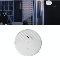 C100 125dB Sensore di vibrazione Allarme Alarm Alarm and Window Alarm Home Allarme antifurto personale (bianco)