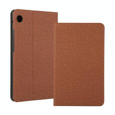 Per Huawei MatePad T8 / C3 Custodia in pelle con vibrazione orizzontale in TPU da 8 pollici con supporto (marrone)