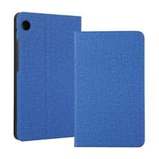 Per Huawei MatePad T8 / C3 Custodia in pelle con vibrazione orizzontale in TPU da 8 pollici in tessuto di tensione con supporto (blu)