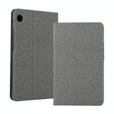Per Huawei MatePad T8 / C3 Custodia in pelle con vibrazione orizzontale in TPU da 8 pollici in tessuto di tensione con supporto (grigio)
