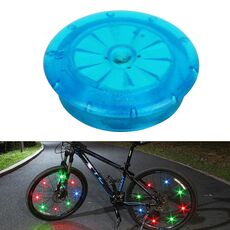 10 PCS Luci a clip emettitori di luce di sicurezza per guida notturna per auto per bambini (blu)